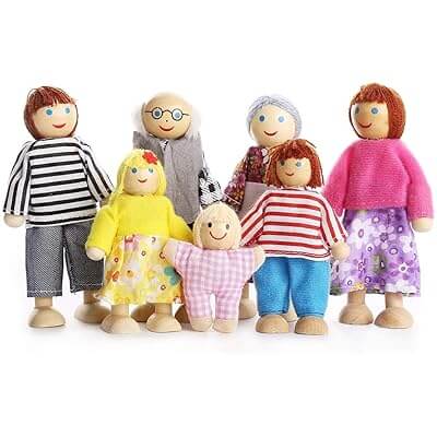 Sunny Side Family Expanded (7 dolls!) - KraftsandTales